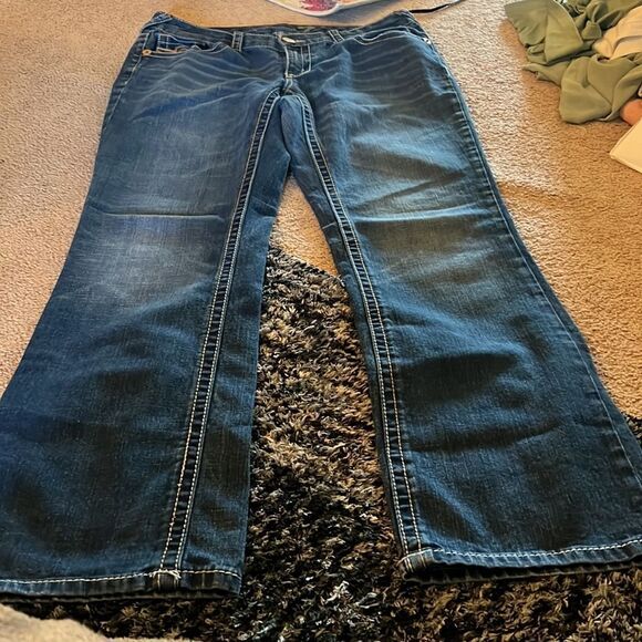 Seven 7 boot cut jeans 14 - Picture 3 of 8